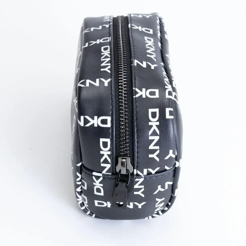 DKNY Tilly Logo Cosmetic Pouch Black (Pre-owned/as pictured)